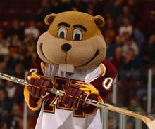 Gopher Hockey Mascot